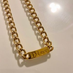 💍SOLD💍 DIOR Gold Necklace / Choker